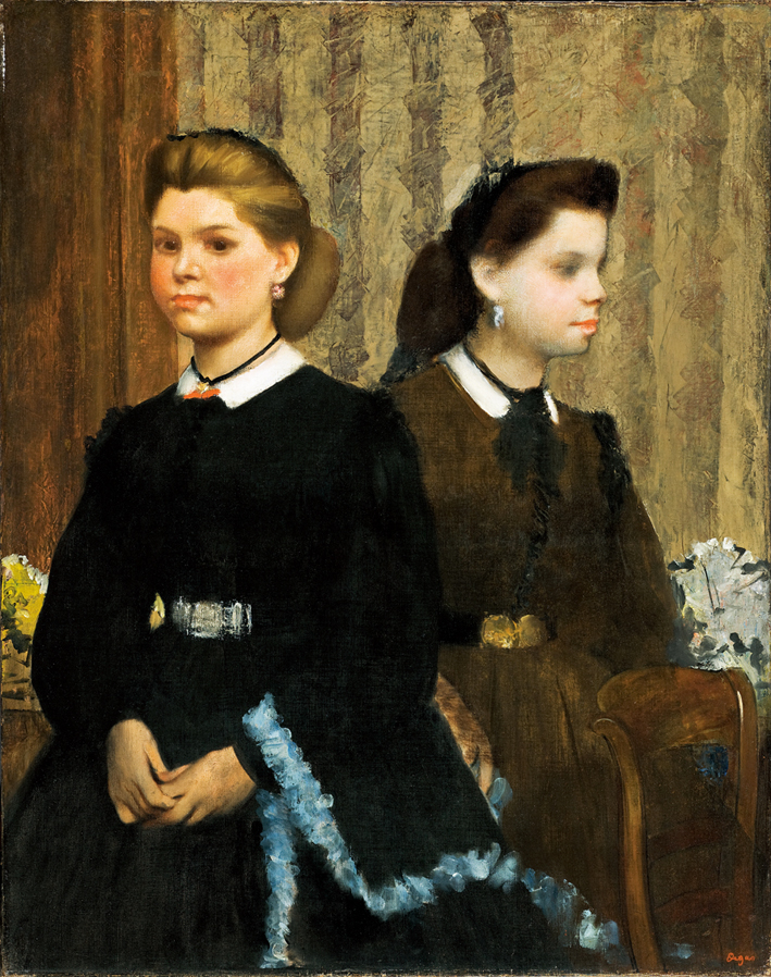  埃德加·德加 Edgar Degas—— 女子肖像